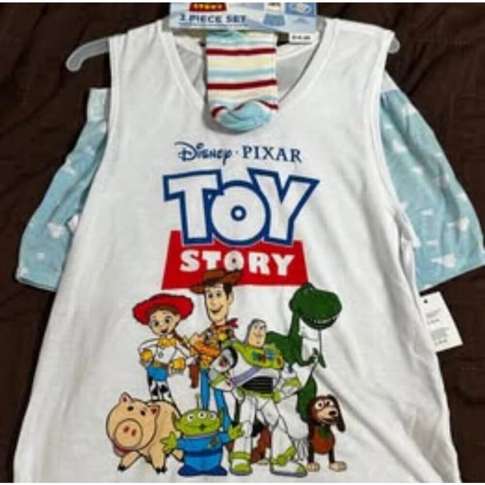 Disney Pixar Toy Story 3 Piece Sleep Set M (6-10)